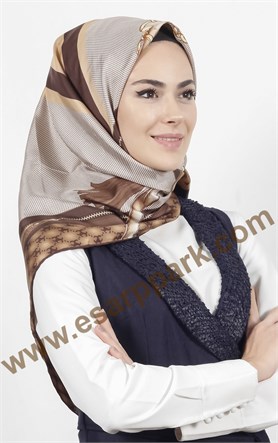 Silk home indirimli İpek Eşarp 1568-3