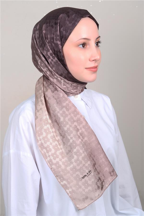 Silk Life Degrade Jakar Şal 2121-12