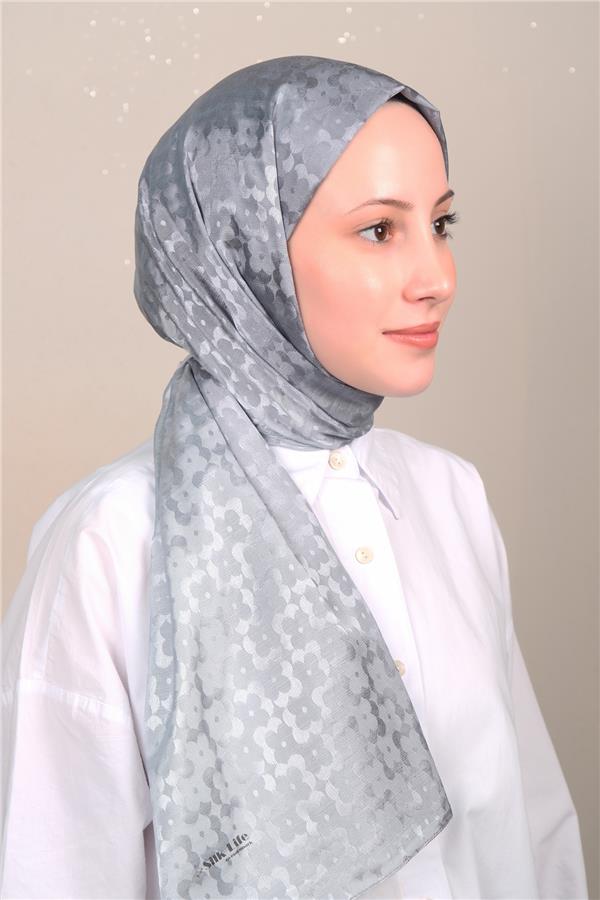 Silk Life Degrade Jakar Şal 2121-15