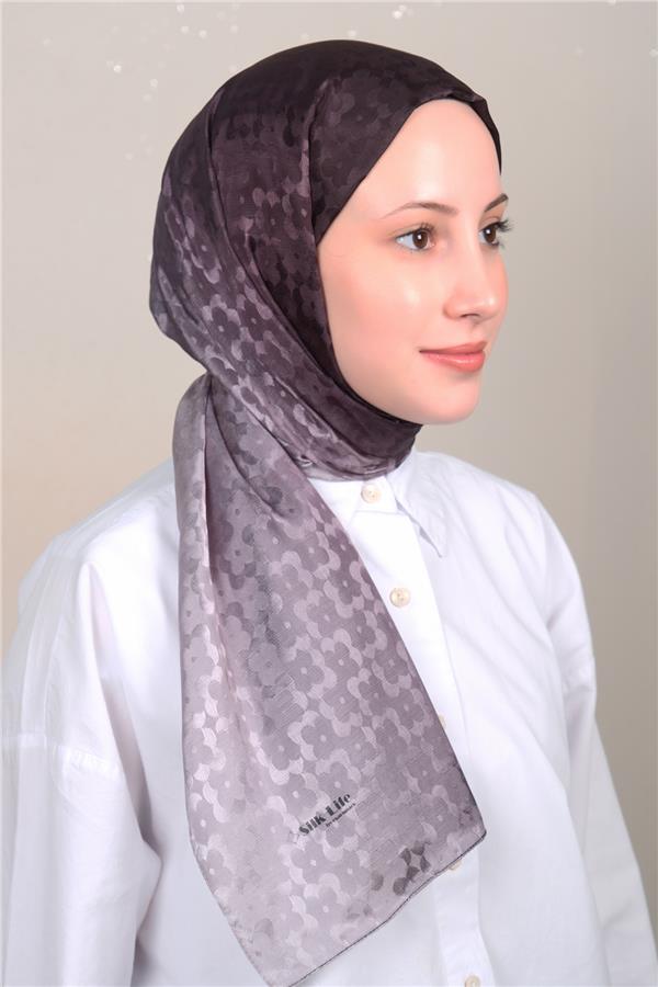 Silk Life Degrade Jakar Şal 2121-18