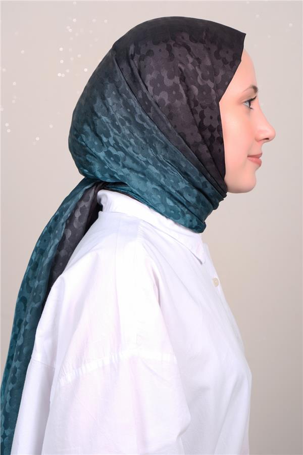Silk Life Degrade Jakar Şal 2121-5