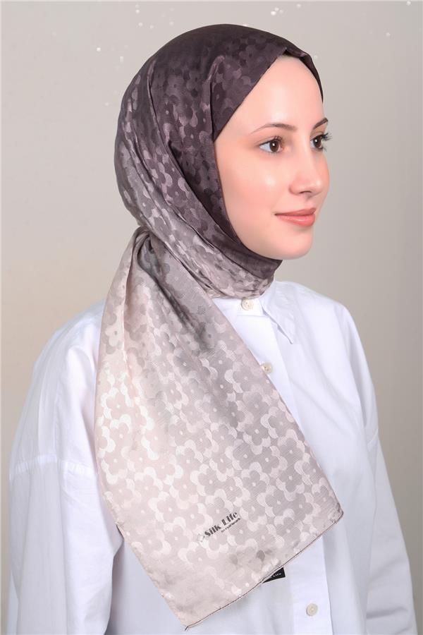 Silk Life Degrade Jakar Şal 2121-6