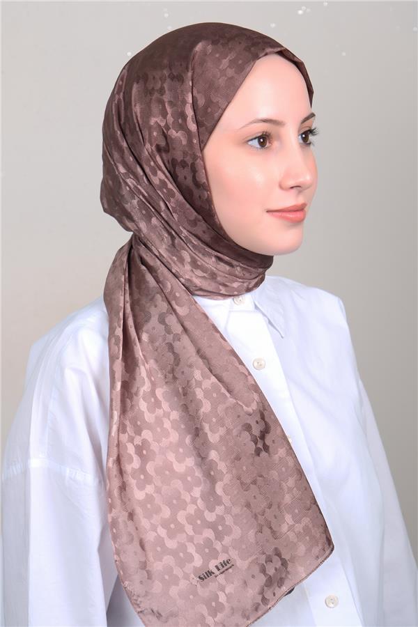 Silk Life Degrade Jakar Şal 2121-8