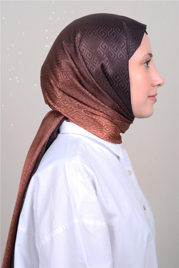 Silk Life Degrade Jakar Şal 2122-19