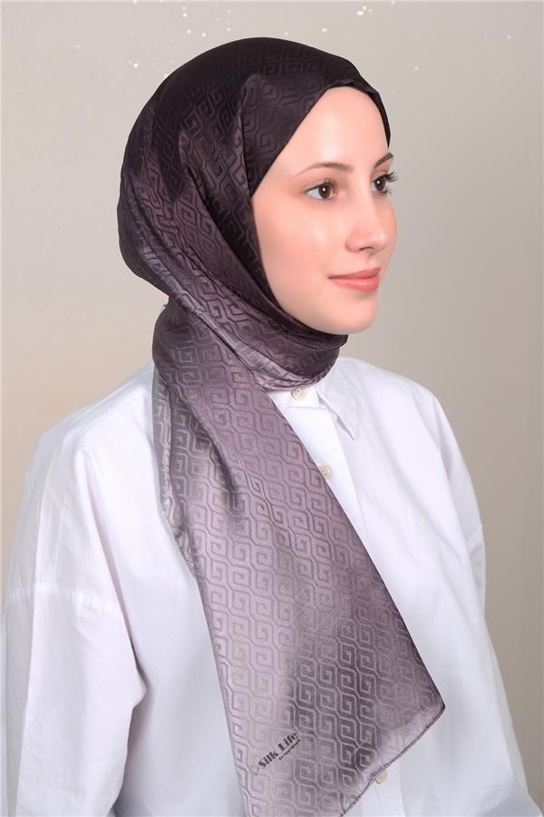 Silk Life Degrade Jakar Şal 2122-21