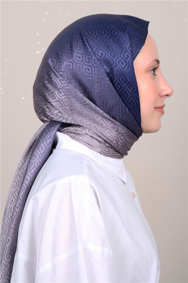 Silk Life Degrade Jakar Şal 2122-3