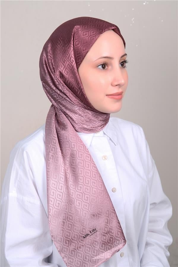 Silk Life Degrade Jakar Şal 2122-8
