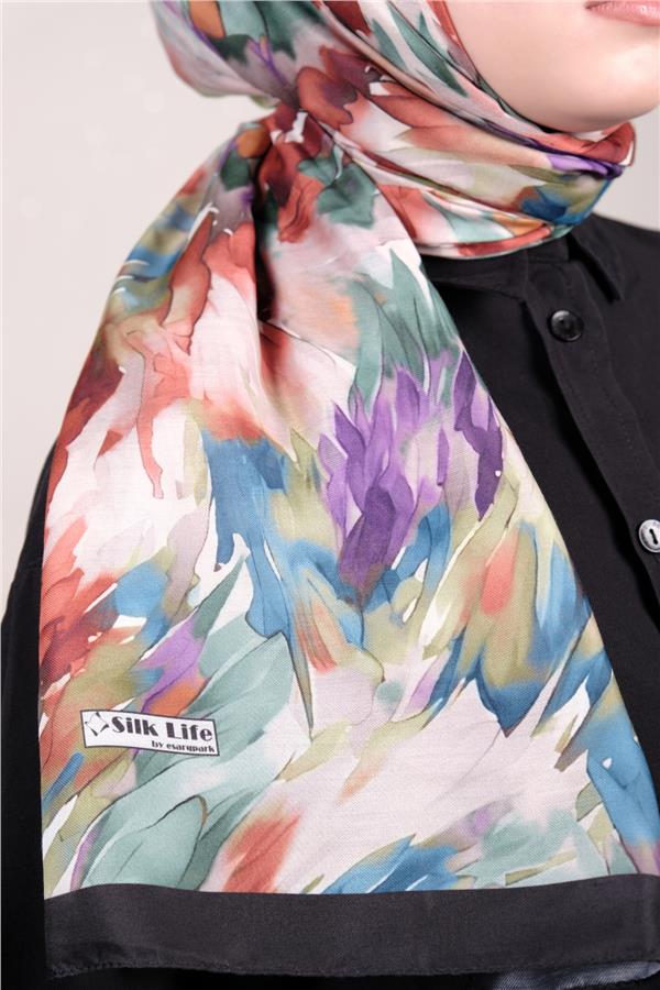 Silk Life Firuze Soft Eşarp 1511-10