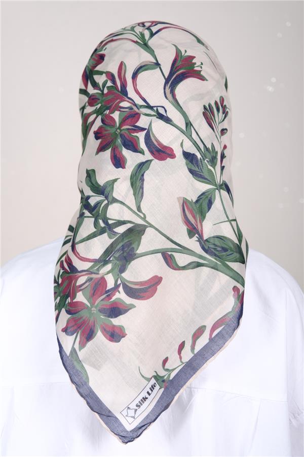 Silk Life Firuze Soft Eşarp 1711-10