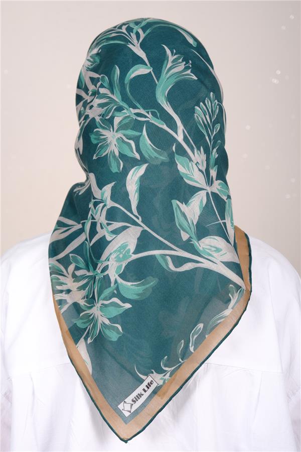 Silk Life Firuze Soft Eşarp 1711-15 