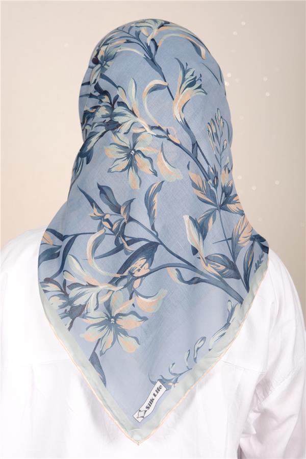 Silk Life Firuze Soft Eşarp 1711-18
