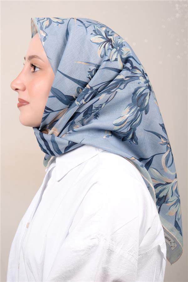 Silk Life Firuze Soft Eşarp 1711-18