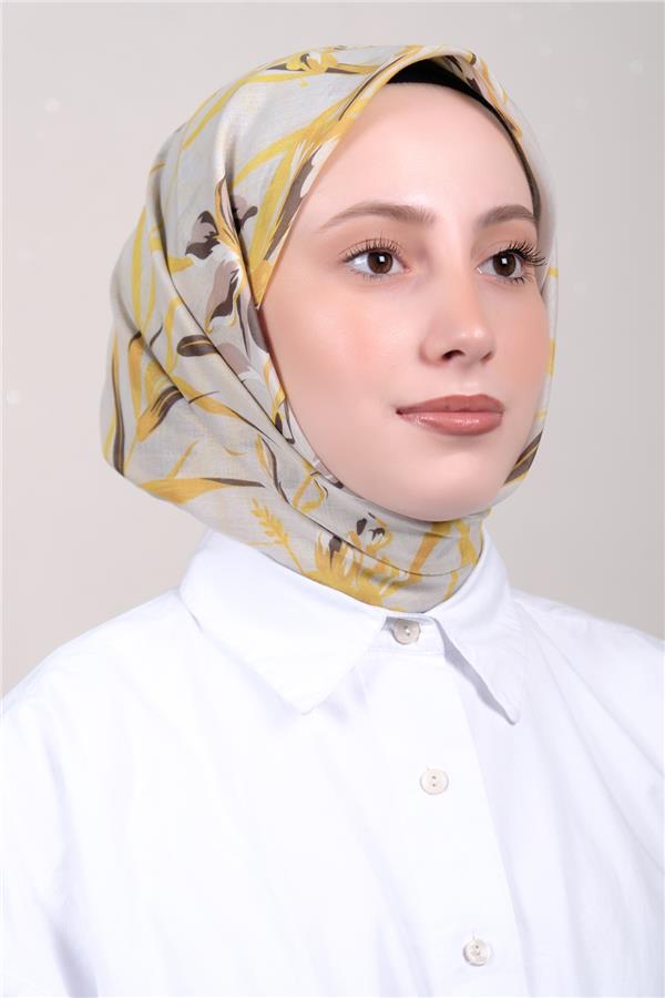 Silk Life Firuze Soft Eşarp 1711-2