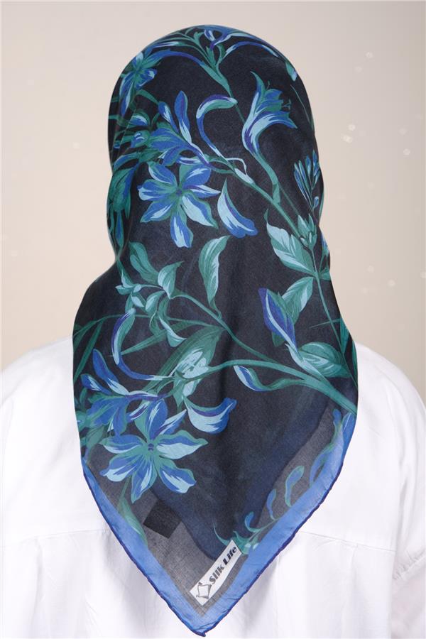 Silk Life Firuze Soft Eşarp 1711-4