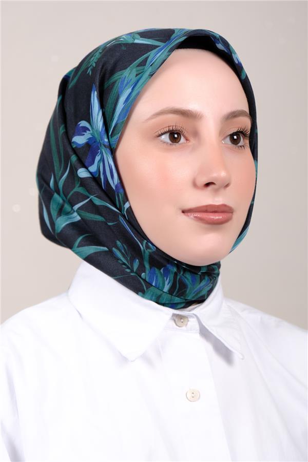 Silk Life Firuze Soft Eşarp 1711-4