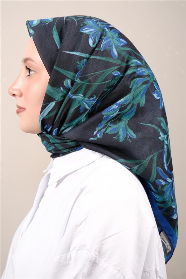 Silk Life Firuze Soft Eşarp 1711-4