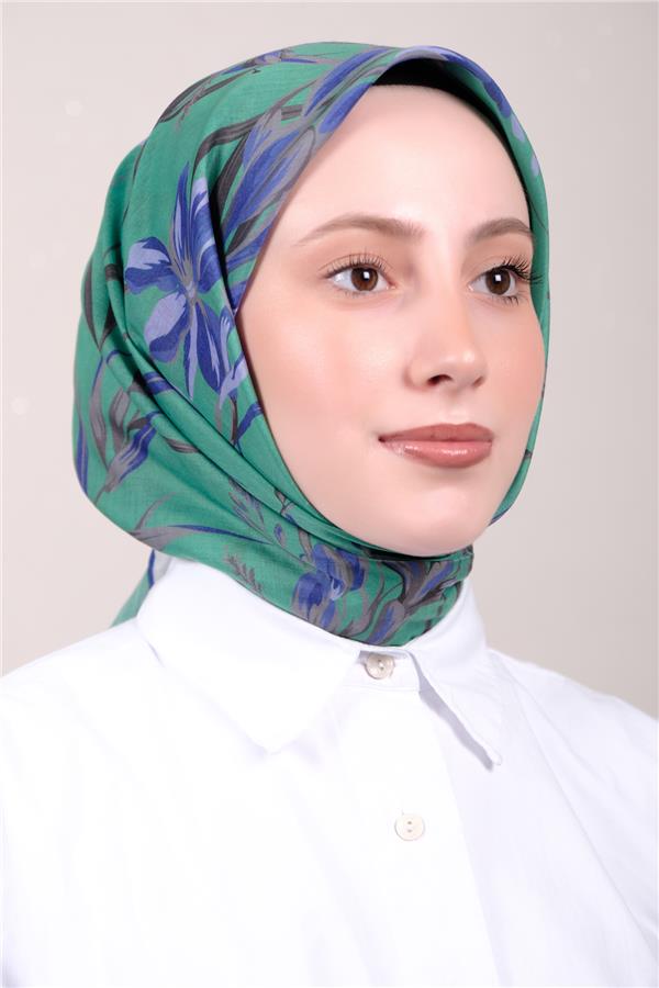Silk Life Firuze Soft Eşarp 1711-5