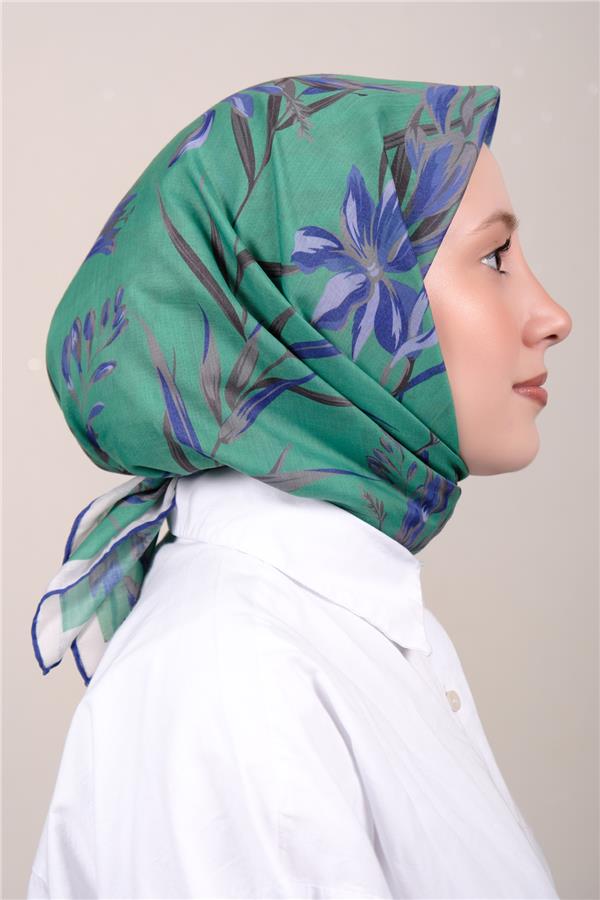 Silk Life Firuze Soft Eşarp 1711-5