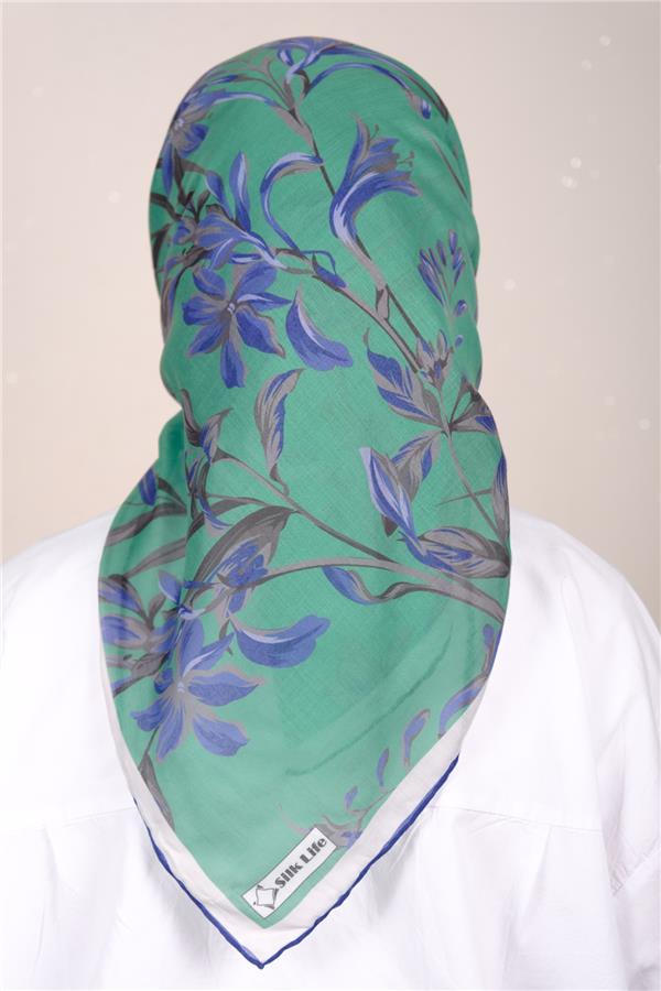 Silk Life Firuze Soft Eşarp 1711-5