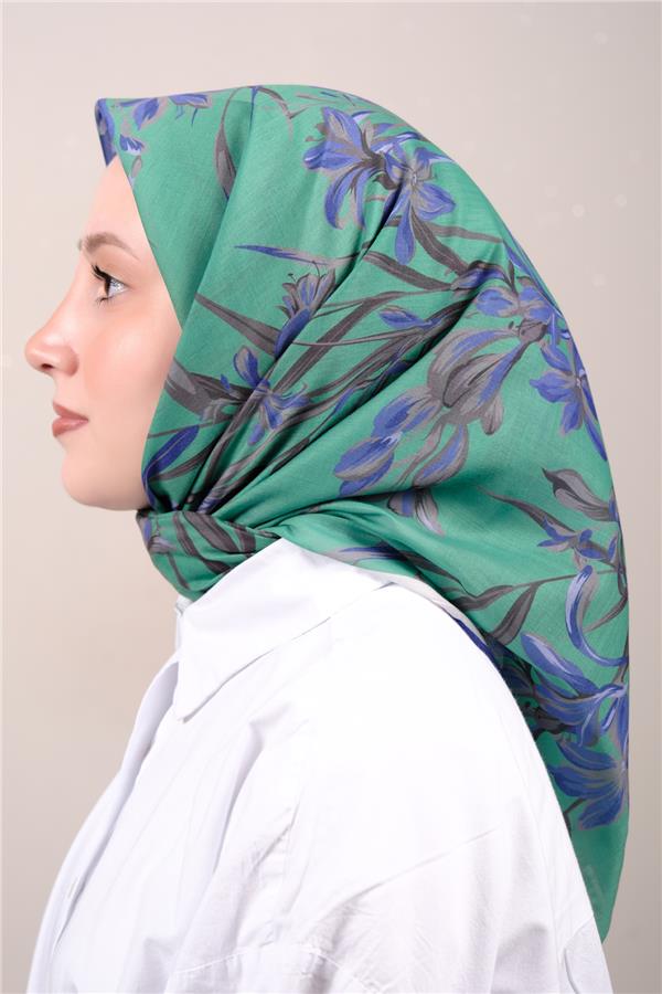 Silk Life Firuze Soft Eşarp 1711-5