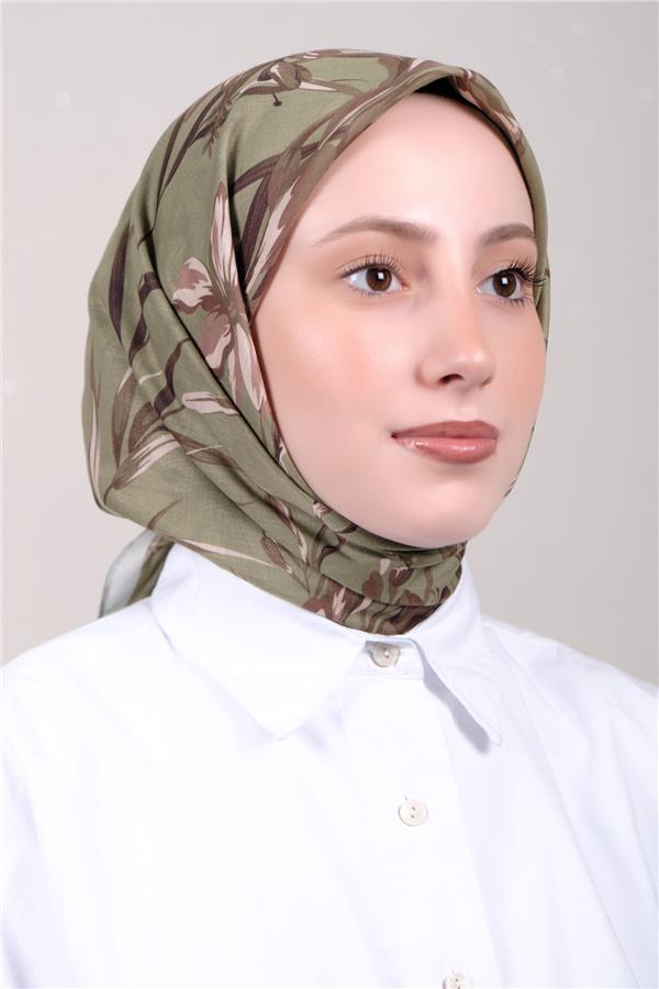 Silk Life Firuze Soft Eşarp 1711-7