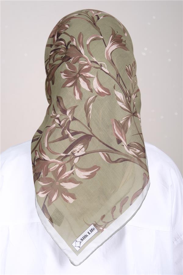 Silk Life Firuze Soft Eşarp 1711-7