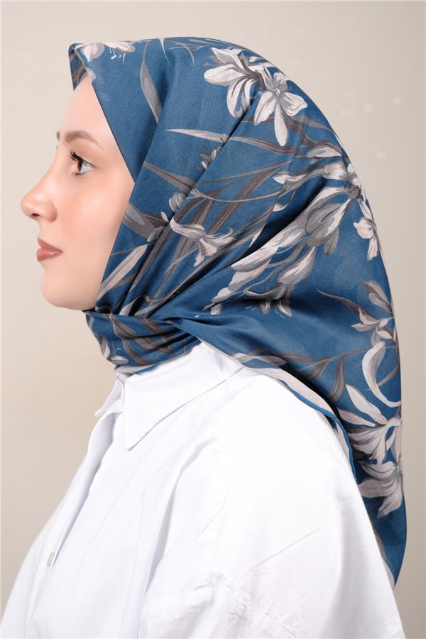 Silk Life Firuze Soft Eşarp 1711-8