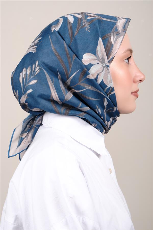 Silk Life Firuze Soft Eşarp 1711-8