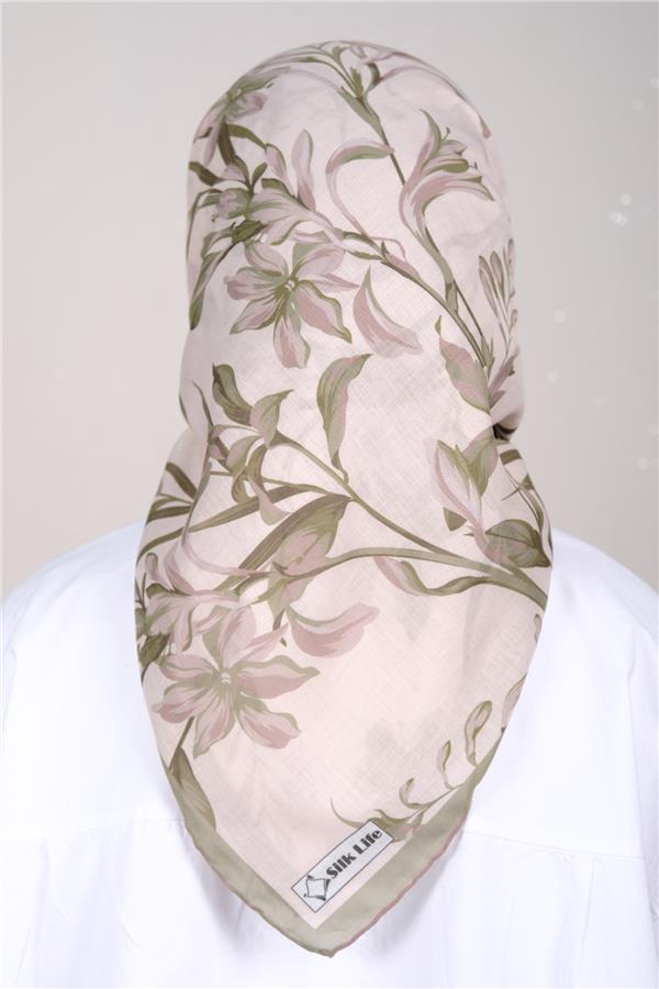 Silk Life Firuze Soft Eşarp 1711-9