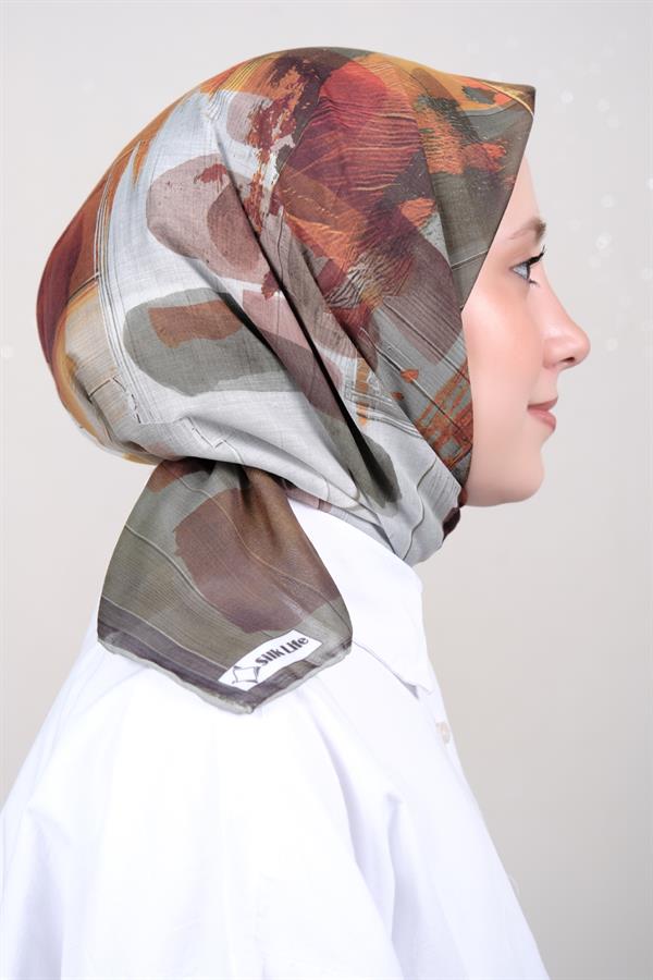 Silk Life Firuze Soft Eşarp 1712-1