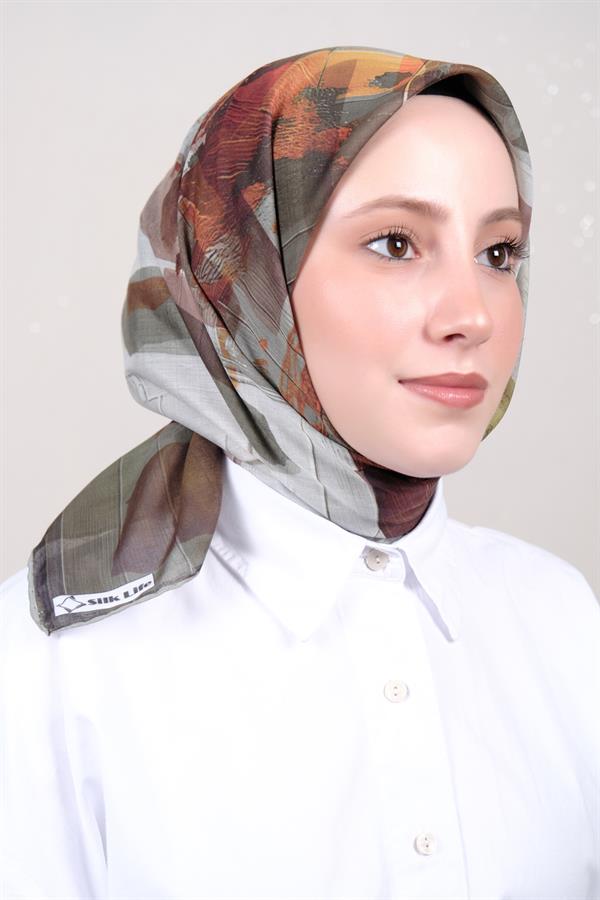 Silk Life Firuze Soft Eşarp 1712-1
