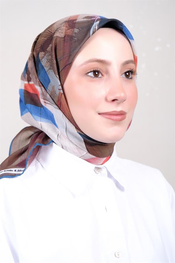 Silk Life Firuze Soft Eşarp 1712-10