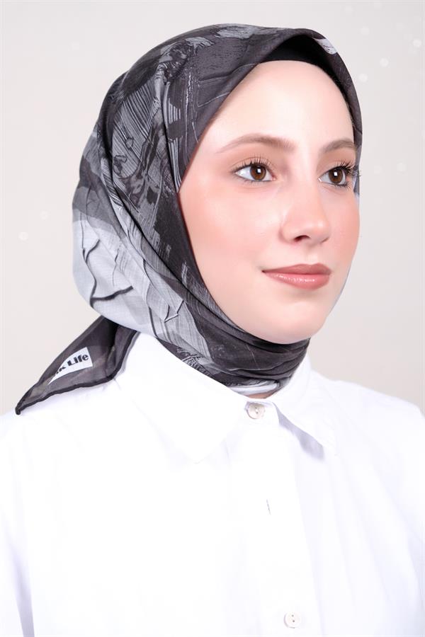 Silk Life Firuze Soft Eşarp 1712-11 