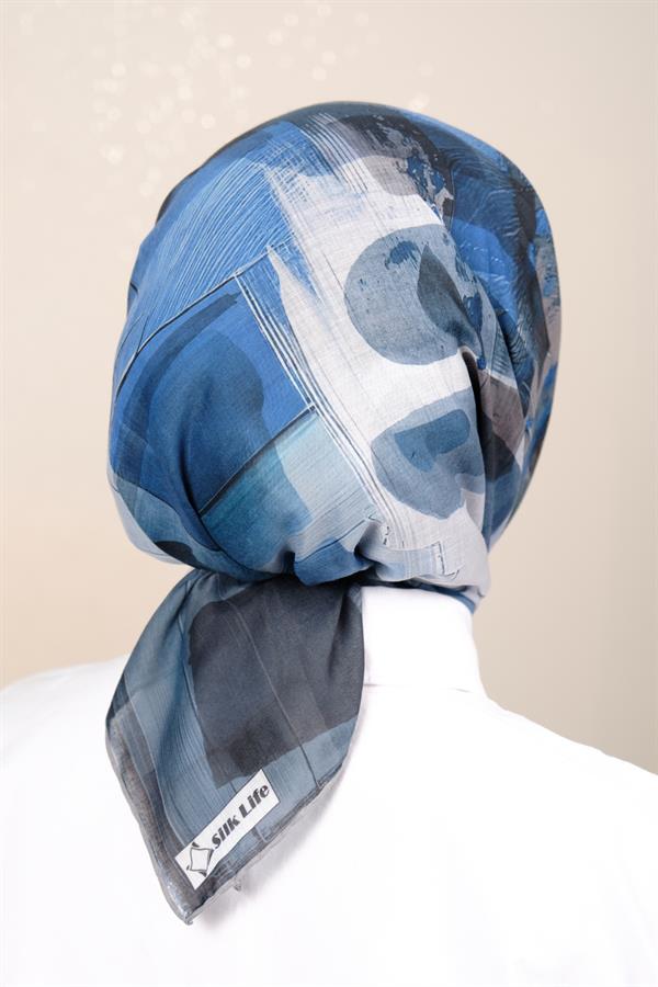 Silk Life Firuze Soft Eşarp 1712-2