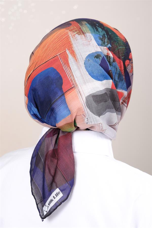 Silk Life Firuze Soft Eşarp 1712-5