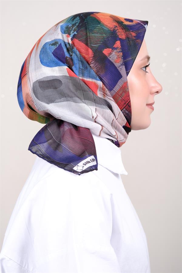 Silk Life Firuze Soft Eşarp 1712-5