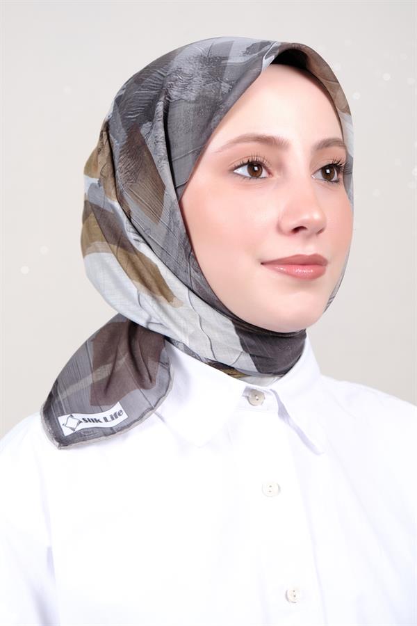 Silk Life Firuze Soft Eşarp 1712-7
