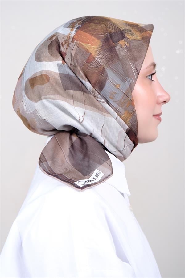 Silk Life Firuze Soft Eşarp 1712-8 
