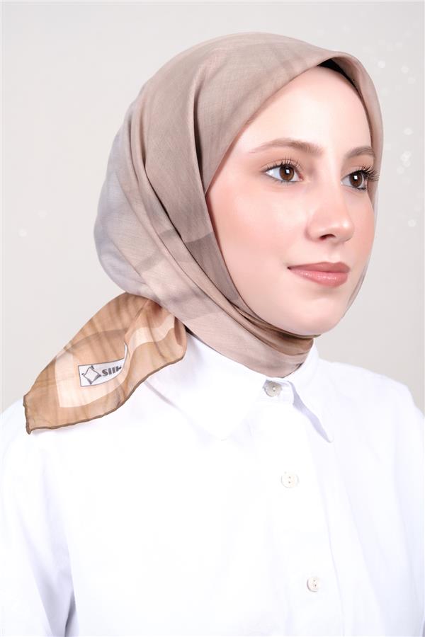 Silk Life Firuze Soft Eşarp 1713-2
