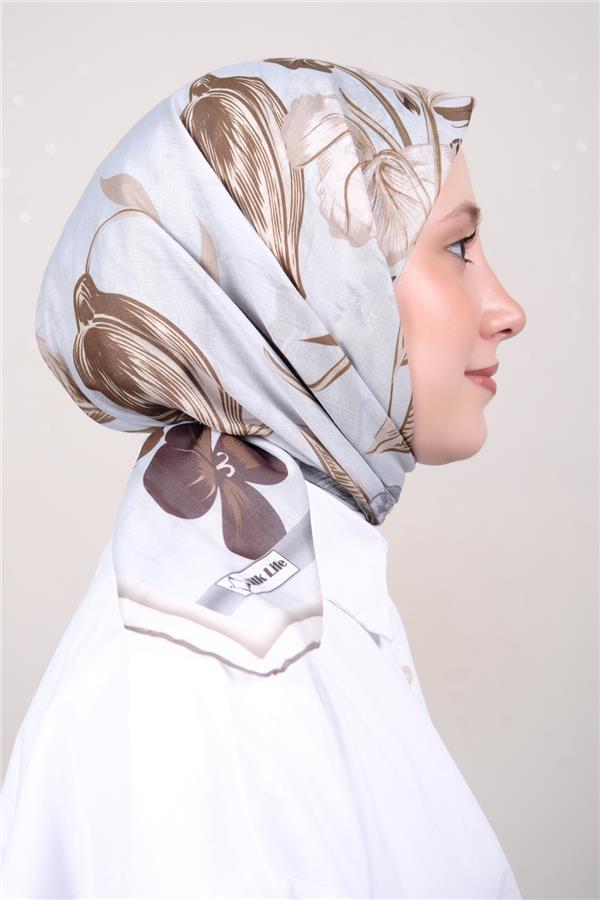Silk Life Firuze Soft Eşarp 1714-1