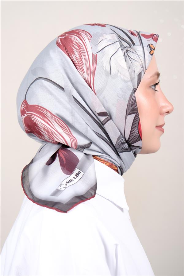 Silk Life Firuze Soft Eşarp 1714-10 
