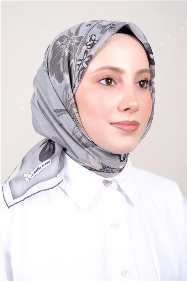 Silk Life Firuze Soft Eşarp 1714-11