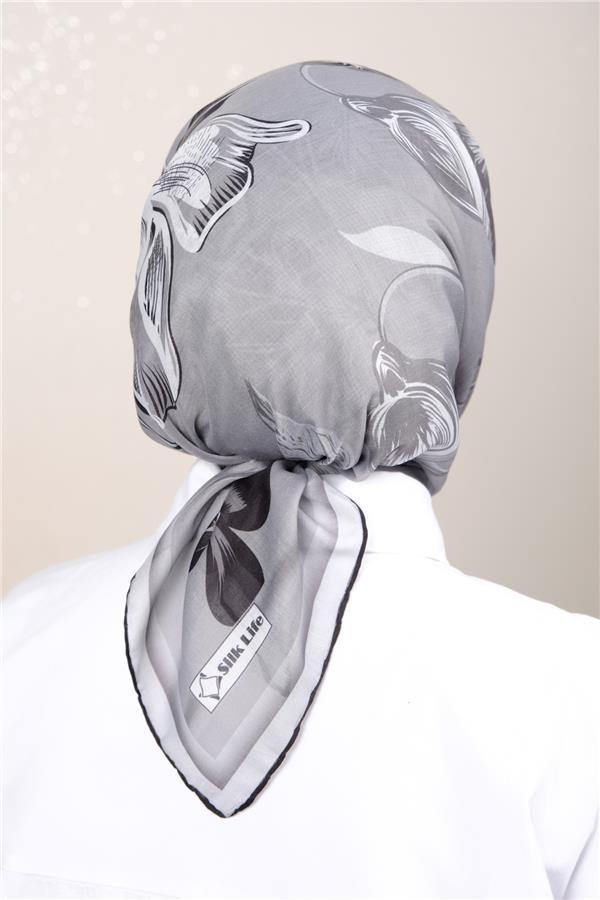 Silk Life Firuze Soft Eşarp 1714-2