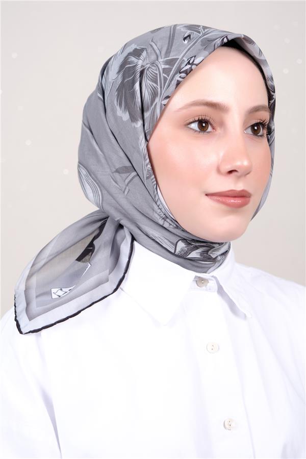 Silk Life Firuze Soft Eşarp 1714-2