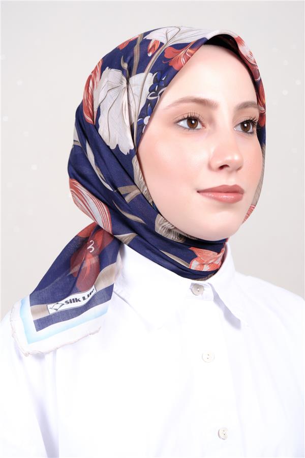 Silk Life Firuze Soft Eşarp 1714-3