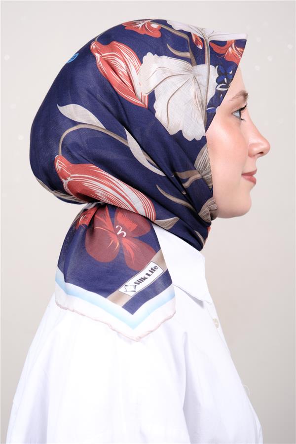 Silk Life Firuze Soft Eşarp 1714-3