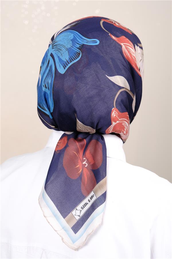 Silk Life Firuze Soft Eşarp 1714-3