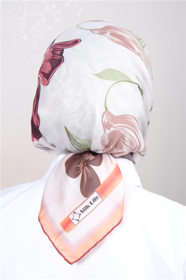 Silk Life Firuze Soft Eşarp 1714-4