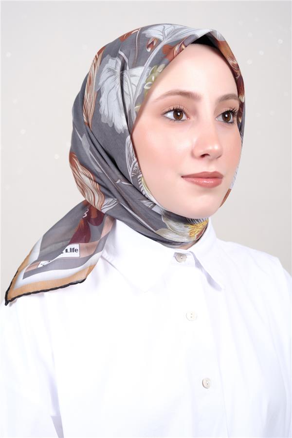 Silk Life Firuze Soft Eşarp 1714-5