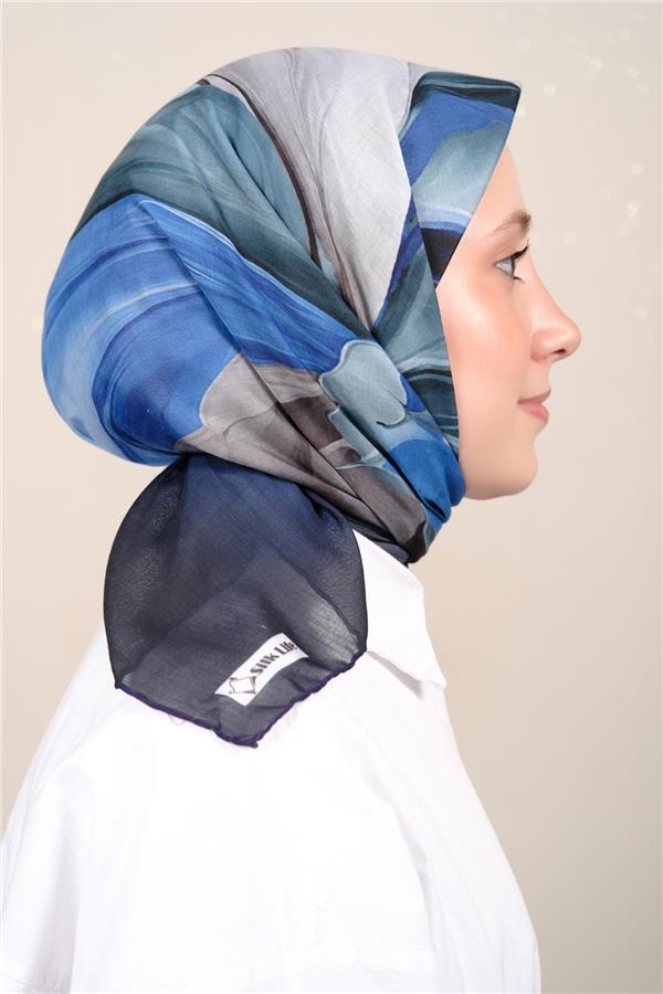 Silk Life Firuze Soft Eşarp 1715-1 